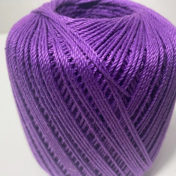 2 Dark Purple Crochet Thread Fashion 3 Aunt Lydia - Picture 10 of 12